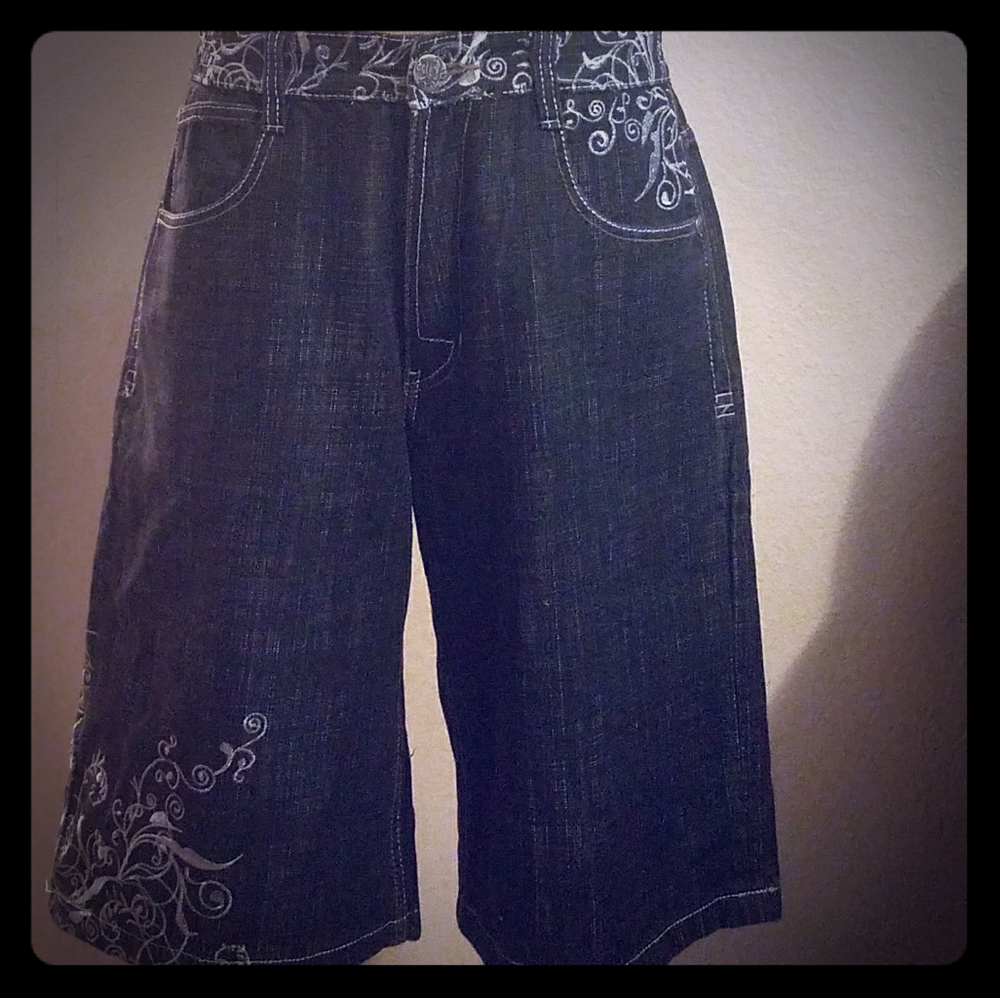Delf Designer Jean Shorts